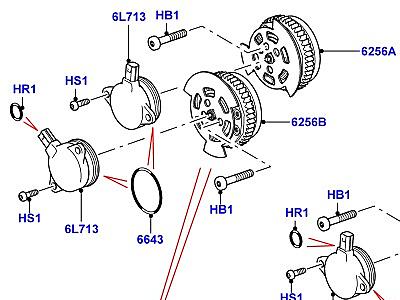 308AEN7 ГАЗОРАСПРЕДЕЛИТЕЛЬНЫЙ МЕХАНИЗМ 3.0L DOHC GDI SC V6 БЕНЗИН, ЗВЕЗДОЧКИ, ЭЛЕКТРОМАГНИТЫ  Discovery 4 (L319)