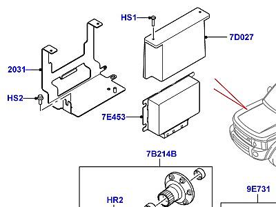 318AIGS ВПУСКНЫЕ ЭЛЕМЕНТЫ РАЗДАТОЧНОЙ КОРОБКИ TRANSMISSION CASE  Discovery 4 (L319)