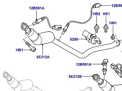 321AIMB СИСТЕМА ВЫПУСКА 4.0 БЕНЗИН V6  Discovery 4 (L319)