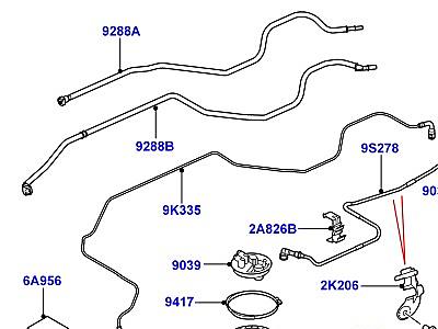 323AJJ6 ТОПЛИВНЫЙ БАК И СОПУТСТВУЮЩИЕ ЭЛЕМЕНТЫ 3.0 ДИЗЕЛЬ 24V DOHC TC  Discovery 4 (L319)
