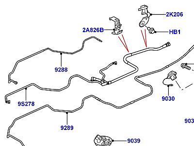 323AJK7 ТОПЛИВНЫЙ БАК И СОПУТСТВУЮЩИЕ ЭЛЕМЕНТЫ 3.0L DOHC GDI SC V6 БЕНЗИН  Discovery 4 (L319)