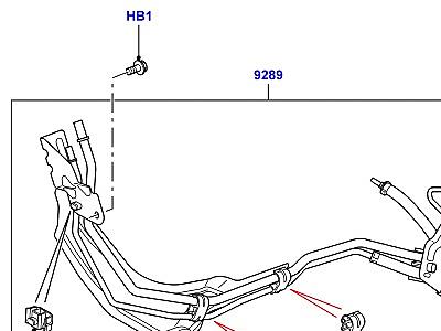 323AJSC ТОПЛИВНЫЕ МАГИСТРАЛИ 4.0 БЕНЗИН V6  Discovery 4 (L319)