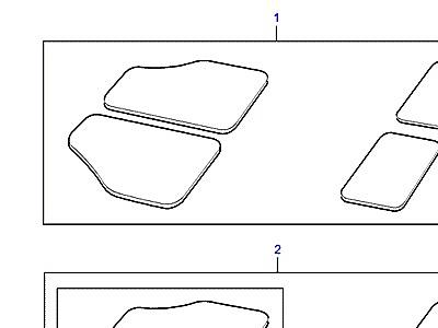 A01035 CARPETS & MATS  Freelander 1 (L314)