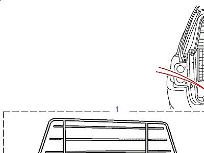 A01065 DOG GUARDS  Freelander 1 (L314)