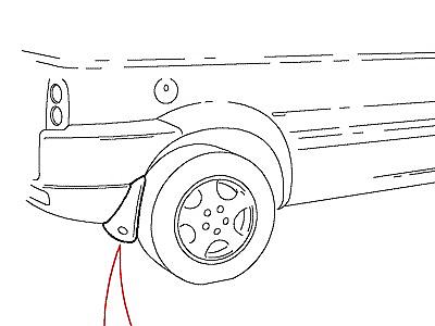 A01120 БРЫЗГОВИКИ  Freelander 1 (L314)