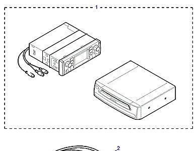 A01125 NAVIGATIONAL SYSTEM  Freelander 1 (L314)