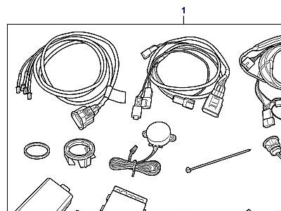 A01136 PARKING AID  Freelander 1 (L314)