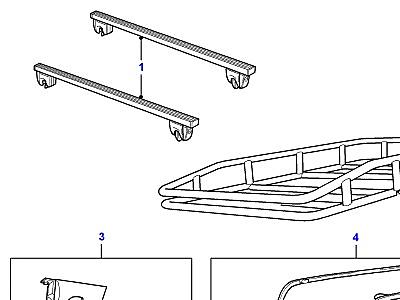 A01140 ROOF RACKS  Freelander 1 (L314)