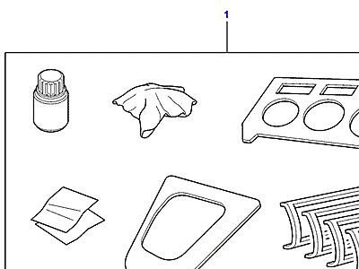 A01240 КОМПЛЕКТЫ ОБОРУД. ОТДЕЛКИ САЛОНА  Freelander 1 (L314)