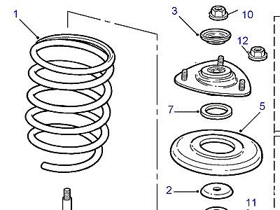 B03025 ПЕРЕДН.ПРУЖИНЫ/ПЕРЕДН.АМОРТИЗАТОРЫ  Freelander 1 (L314)