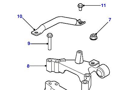 C02030 ОПОРА ДВИГАТЕЛЯ  Freelander 1 (L314)
