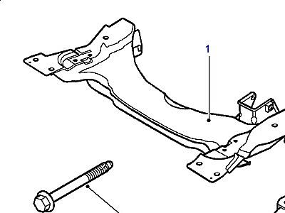 C02035 FRONT & REAR SUBFRAMES  Freelander 1 (L314)
