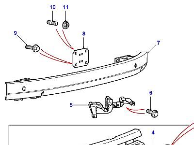 C02040 РЕШЕТКА РАДИАТОРА И ПЕРЕДНИЙ БАМПЕР  Freelander 1 (L314)