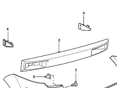 C02057 ЗАДНИЙ БАМПЕР  Freelander 1 (L314)