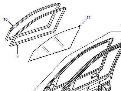 C03010 ПЕРЕДНИЕ ДВЕРИ  Freelander 1 (L314)