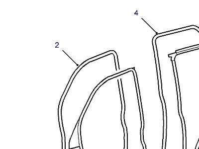 C03020 DOOR SEALS  Freelander 1 (L314)