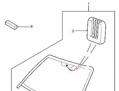 C05035 ЛОБОВОЕ СТЕКЛО  Freelander 1 (L314)