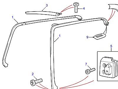 C06025 ROOF RAIL  Freelander 1 (L314)