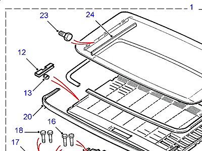 C06040 SUNROOF  Freelander 1 (L314)