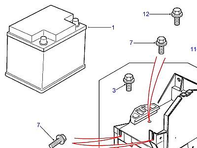 D02015 АККУМУЛЯТОР  Freelander 1 (L314)