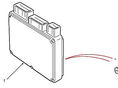 D04020 ECU - ENGINE MANAGEMENT  Freelander 1 (L314)