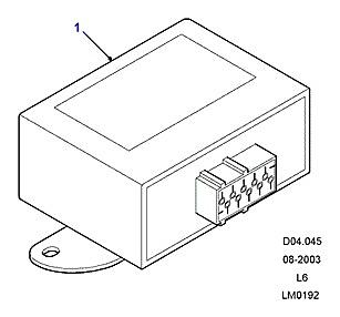 D04045 ОРГАНЫ УПРАВЛЕНИЯ ЭЛЕКТР. СТЕКЛОПОДЪЕМНИКАМИ  Freelander 1 (L314)
