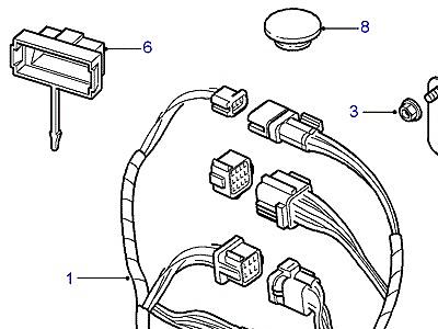 D06050 ГЛАВНАЯ ЭЛЕКТРОПРОВОДКА  Freelander 1 (L314)