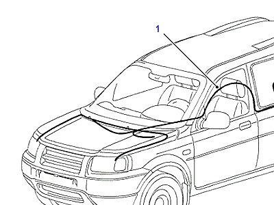 D06076 ГЛАВНАЯ ЭЛЕКТРОПРОВОДКА  Freelander 1 (L314)