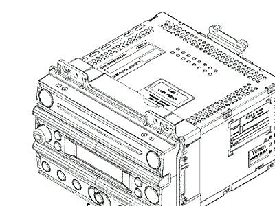 D07020 РАДИОПРИЕМНИК/ПРОИГРЫВАТЕЛЬ CD  Freelander 1 (L314)