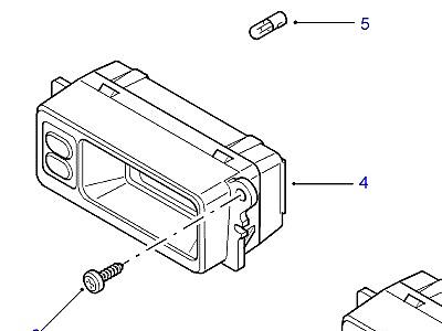D08005 CLOCK & CIGAR LIGHTER  Freelander 1 (L314)