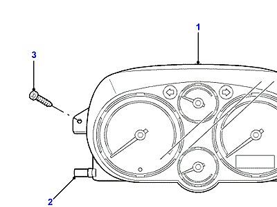 D08030 INSTRUMENT PACK COMPLETE  Freelander 1 (L314)