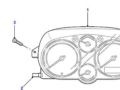 D08035 INSTRUMENT PACK COMPLETE  Freelander 1 (L314)