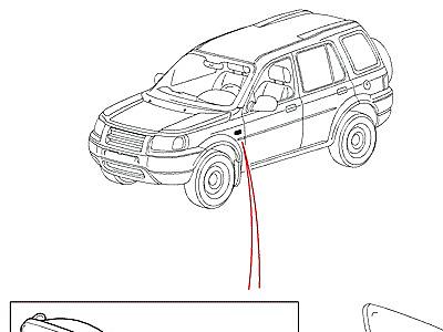 D09015 SIDE REPEATERS  Freelander 1 (L314)