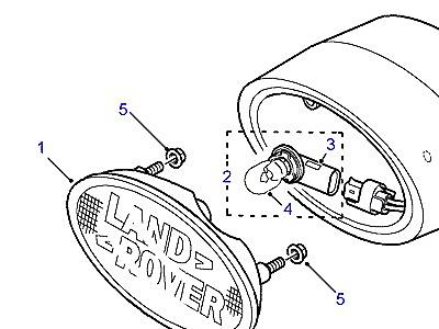 D09050 HIGH LEVEL STOP LAMP  Freelander 1 (L314)