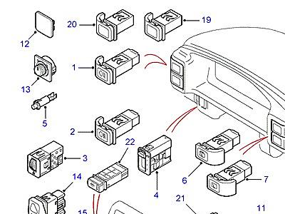 D12001 ПАНЕЛЬ ПРИБОРОВ  Freelander 1 (L314)
