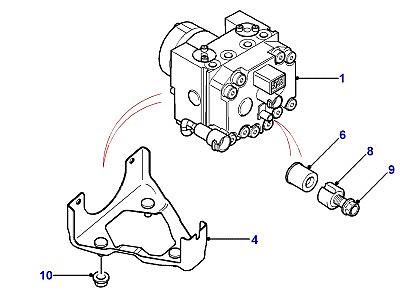 E01005 ABS MODULATOR  Freelander 1 (L314)