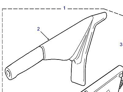 E03005 РУЧНОЙ ТОРМОЗ В СБОРЕ  Freelander 1 (L314)