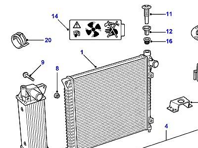 F02055 ВЕНТИЛЯТОР И КОЖУХ РАДИАТОРА  Freelander 1 (L314)