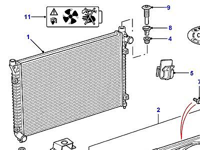F02061 ВЕНТИЛЯТОР И КОЖУХ РАДИАТОРА  Freelander 1 (L314)