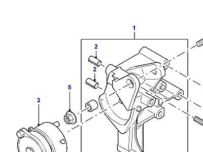 G01007 AIR COND.COMPRESSOR MOUNTING  Freelander 1 (L314)