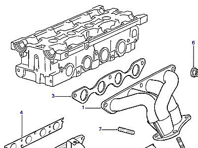 G01045 ВЫПУСКНОЙ КОЛЛЕКТОР  Freelander 1 (L314)