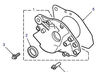 G01080 МАСЛЯНЫЙ НАСОС  Freelander 1 (L314)