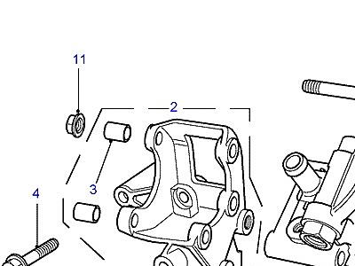 G01095 НАСОС УСИЛИТЕЛЯ РУЛЕВОГО УПРАВЛЕНИЯ  Freelander 1 (L314)