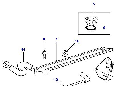 G01100 ROCKER COVER  Freelander 1 (L314)