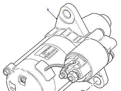 G01110 СТАРТЕР  Freelander 1 (L314)