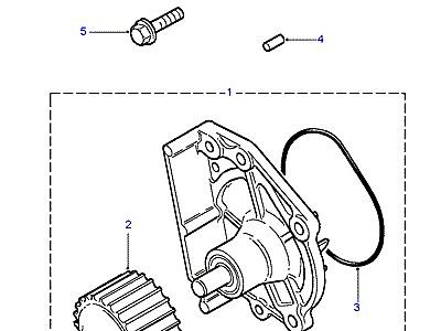 G01130 НАСОС ОХЛАЖДАЮЩЕЙ ЖИДКОСТИ  Freelander 1 (L314)