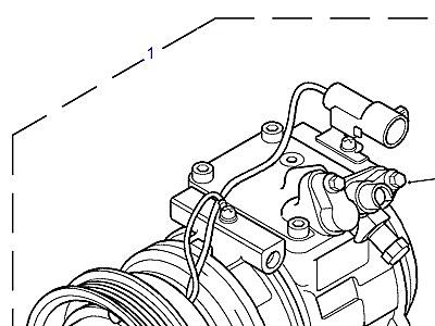 G02005 СИСТЕМА КОНДИЦИОНИРОВАНИЯ COMPRESSOR  Freelander 1 (L314)