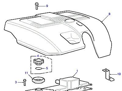 G02020 CAM COVER  Freelander 1 (L314)
