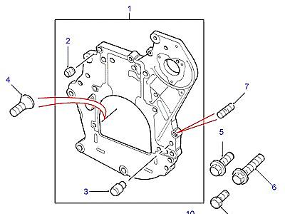 G02050 ENGINE MOUNTINGS  Freelander 1 (L314)