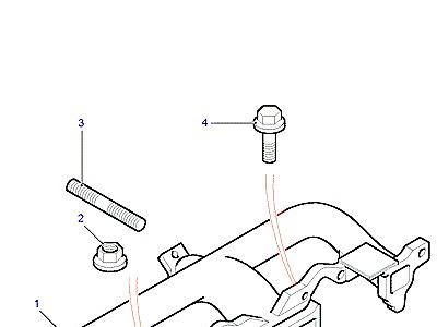 G02065 ВЫПУСКНОЙ КОЛЛЕКТОР  Freelander 1 (L314)